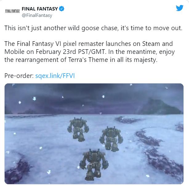 Final Fantasy 6 Pixel Remaster ấn định ngày phát hành