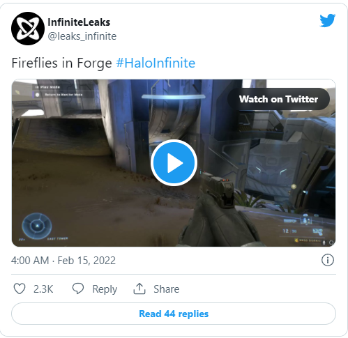 Đoạn clip đầu tiên về chế độ Forge trong Halo Infinite rò rỉ trên mạng