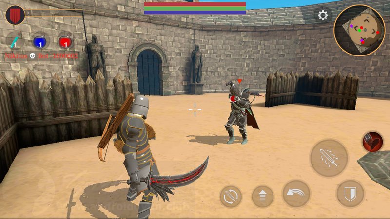 Combat Magic Spells and Swords – Game đấu trường La Mã phát hành quốc tế