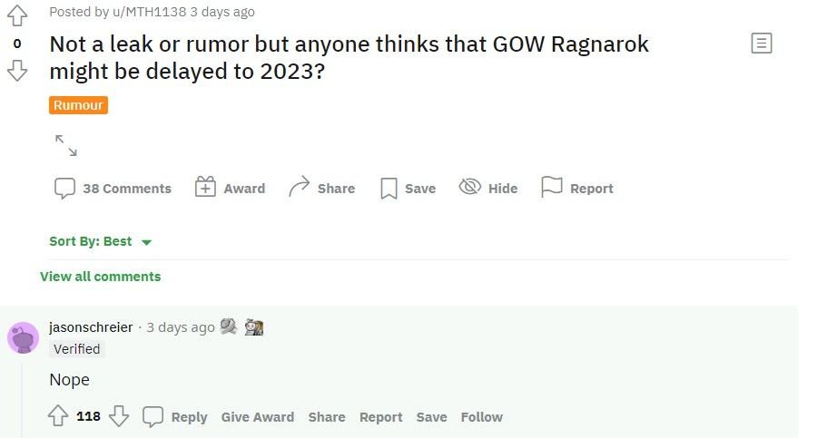God of War Ragnarok sẽ không bị trì hoãn thêm một lần nào nữa