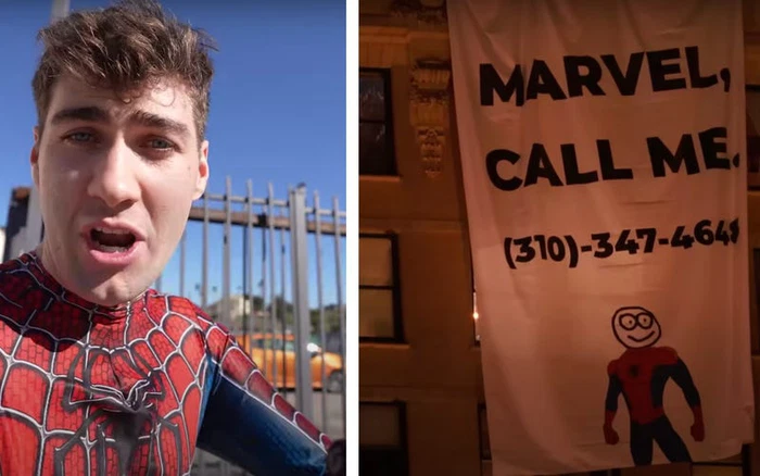 YouTuber cosplay Spider-man, leo lên tòa nhà chọc trời để 'ăn vạ' đòi Marvel cho đóng phim