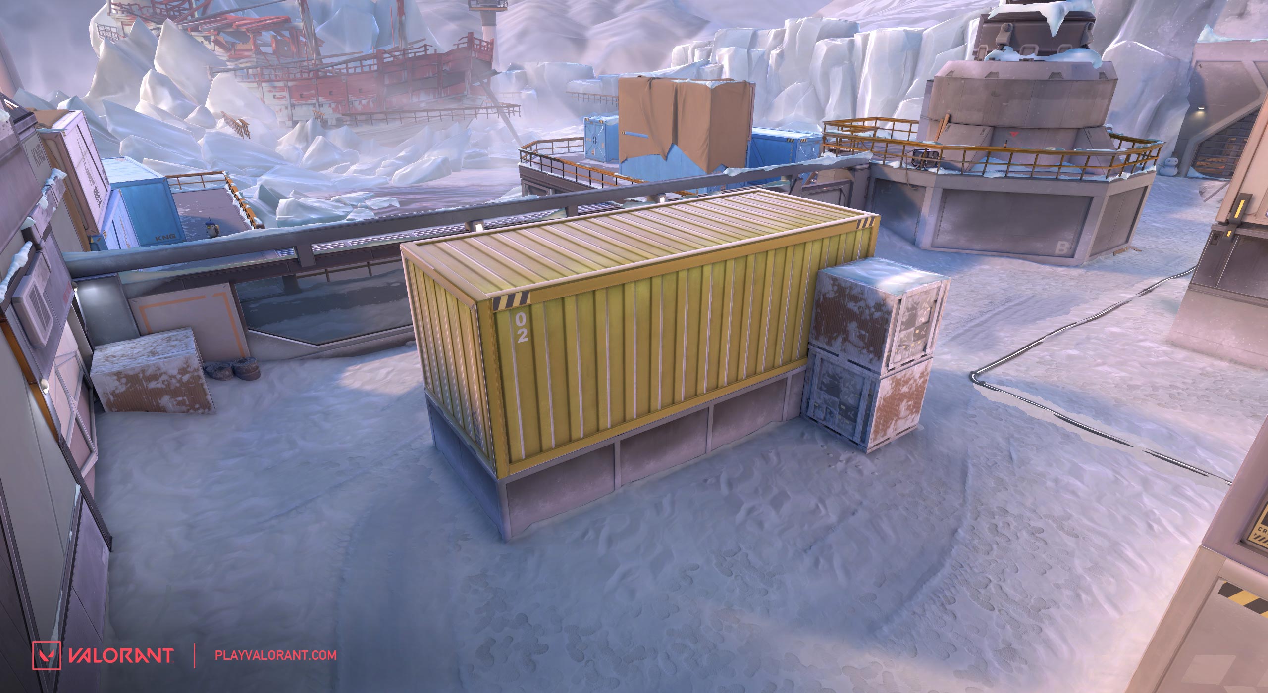 Valorant: Toàn bộ bản đồ Icebox sau khi được chỉnh sửa, Ascent cũng nhận được sự thay đổi nhỏ