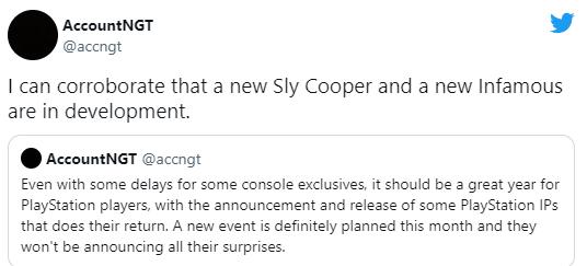 Sly Cooper và Infamous đang được phát triển các phần game mới?