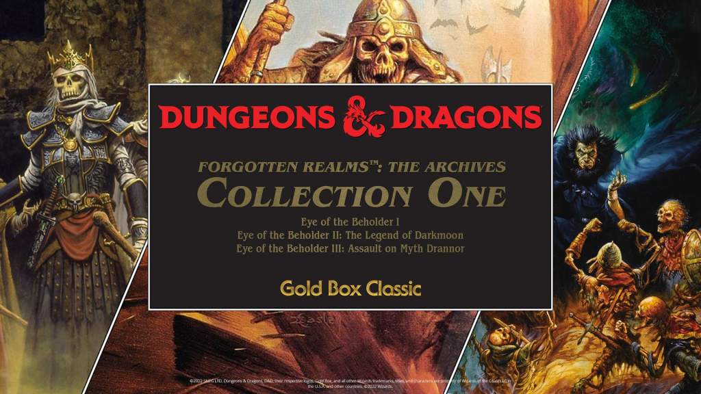 The Gold Box Dungeons and Dragons