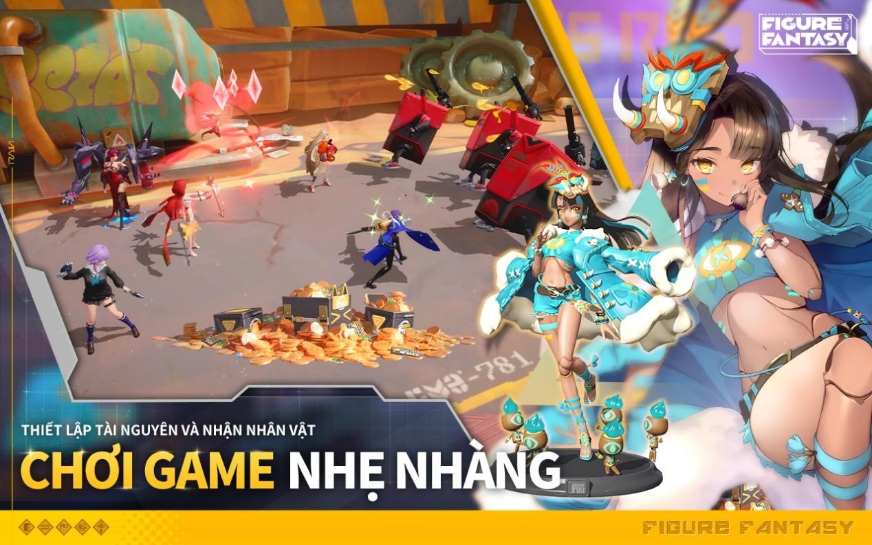 Figure Fantasy – Game nhập vai mô hình 3D RPG chuẩn bị được phát hành tại Việt Nam