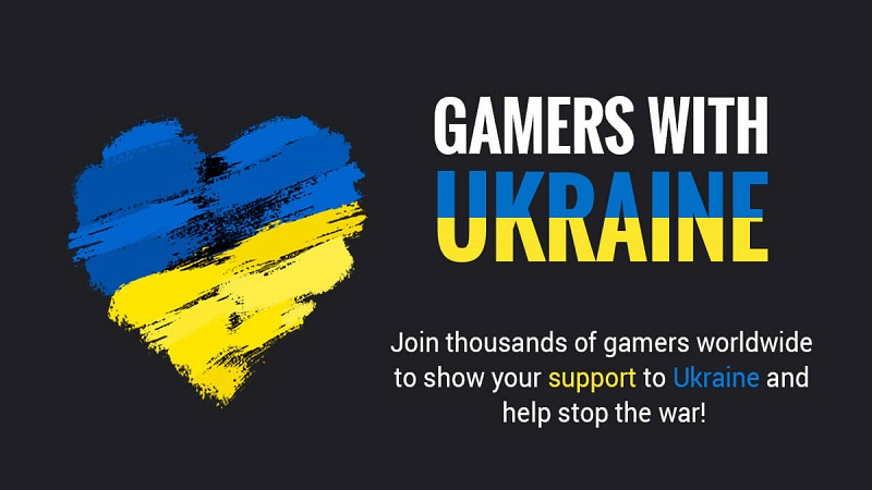 Gamers with Ukraine là dự án nhân đạo trong cộng đồng game.
