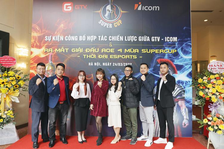 GTV công bố lễ hợp tác chiến lược hoành tráng và ra mắt giải đấu AOE hấp dẫn cùng Công ty cổ phần dịch vụ truyền thông Vietnamnet ICOM