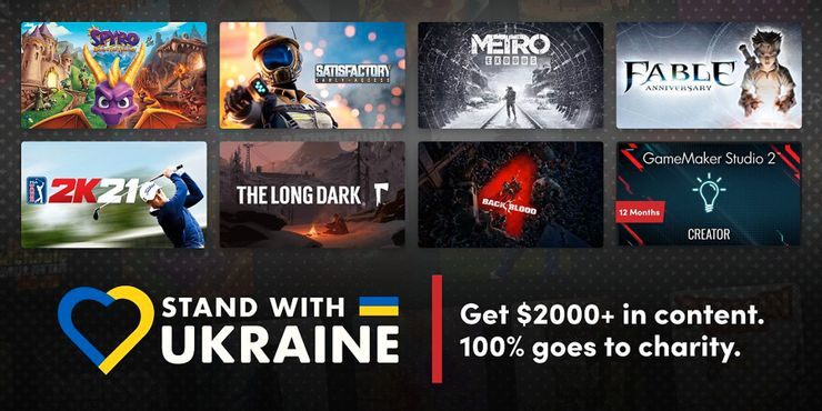 Toàn ngành công nghiệp trò chơi đã quyên góp được gần 4 nghìn 500 tỷ đồng cho người dân Ukraine