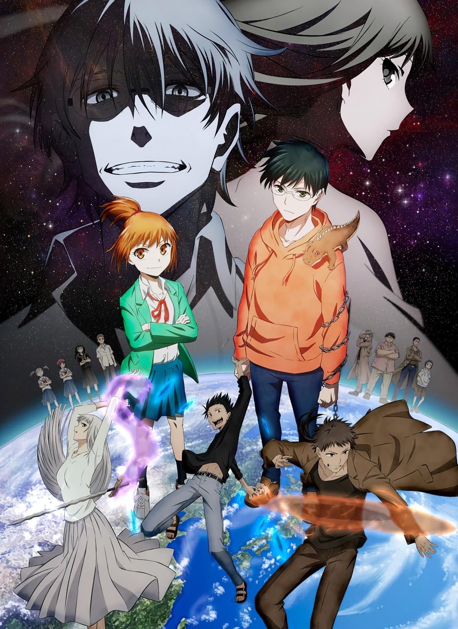 Anime Lucifer and the Biscuit Hammer công bố poster cùng dàn diễn viên lồng tiếng
