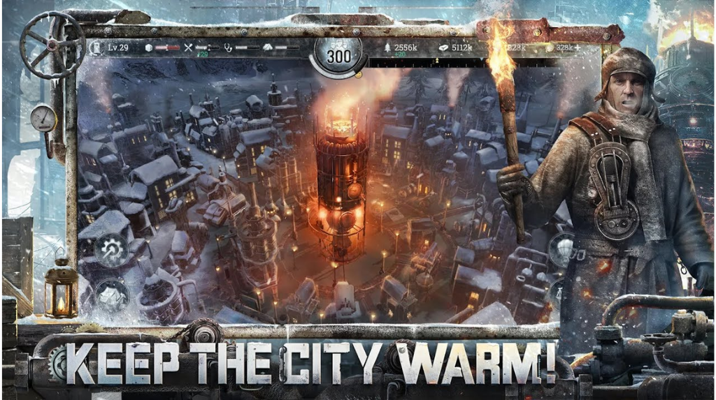 Frostpunk Rise of the City 是 2018 年最暢銷的原創手游銀獎獲得者