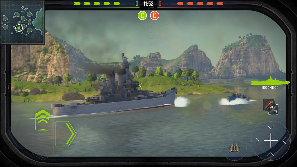 Navy War là một tựa game chiến tranh hải quân MMO PvP chiến thuật lấy bối cảnh Chiến tranh Thế giới thứ Hai