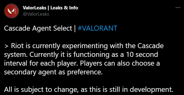 Valorant: Riot Games thử nghiệm hệ thống chống instalock, các ‘one champ’ sẽ gặp nhiều khó khăn