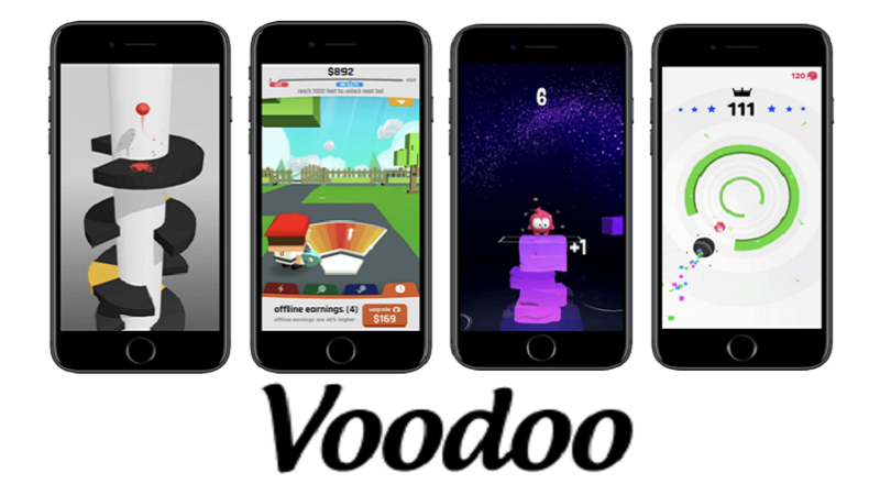 Voodoo bứt phá top 3 NPH game trên App Store, xếp trên cả Tencent