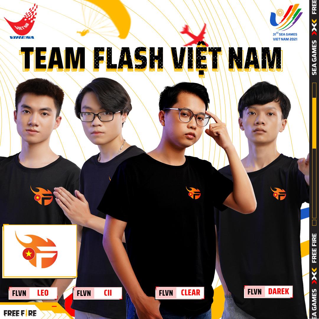 Lực lượng đội tuyển Việt Nam tham dự 4 nội dung Free Fire, FIFA Online 4 và LMHT: Tốc Chiến tại SEA Games 31