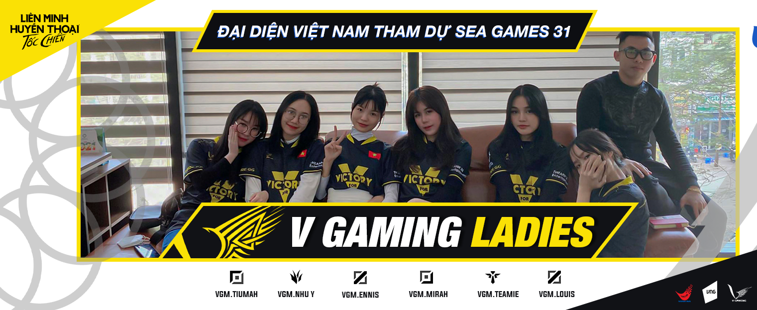 SEA Games 31: Giấc mơ vàng của Việt Nam tiếp tục gửi gắm nơi những ‘bóng hồng’ ở nội dung Liên Minh: Tốc chiến Đồng đội Nữ