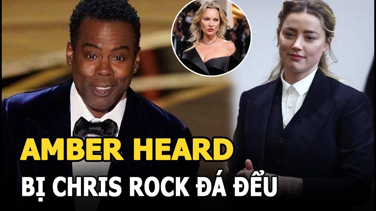 Vụ Will Smith vừa lắng xuống, Chris Rock lại có phát ngôn ‘đá đểu’ Amber Heard