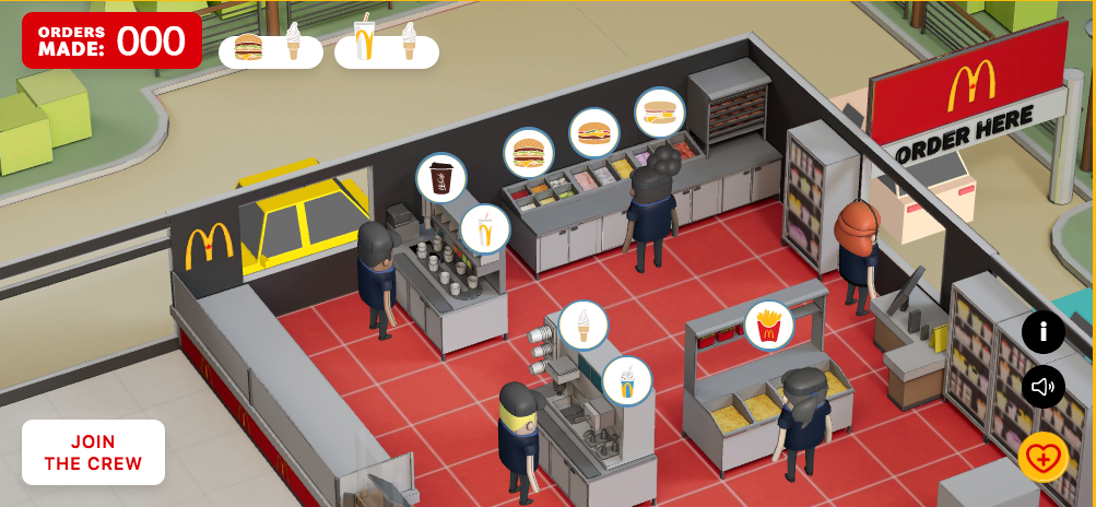 McDonald's sử dụng video game để tuyển dụng nhân viên