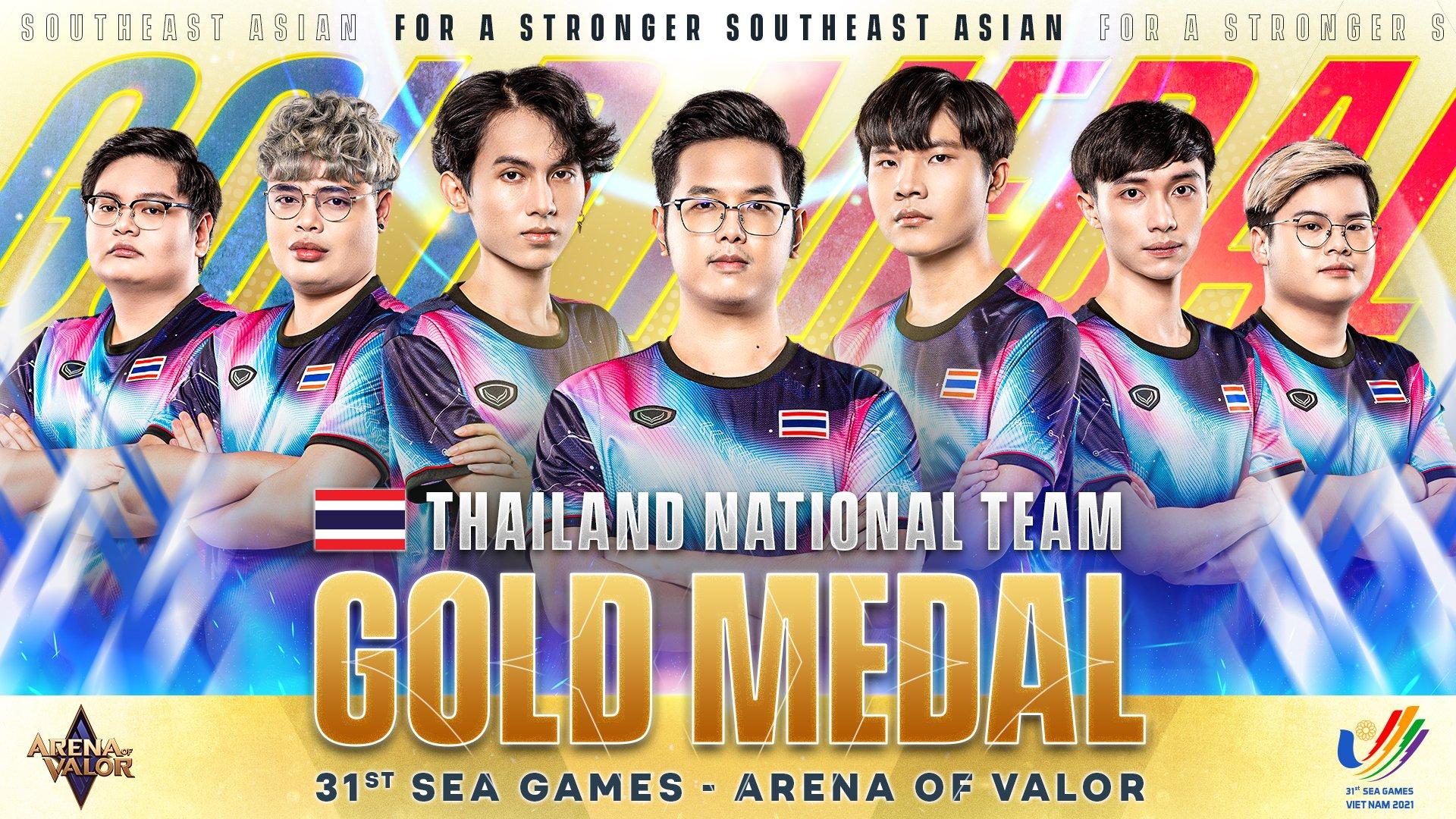 [Trực tiếp] SEA Games 31 – Liên Quân Mobile ngày 22/5: Đánh bại Việt Nam với kết quả 4-1, Thái Lan giành Huy Chương Vàng