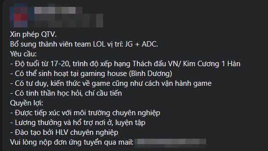 Một team LMHT Việt Nam bị tố quỵt lương, ‘coi quán net là gaming house’ và còn bắt tuyển thủ ‘cày thuê bán nick’