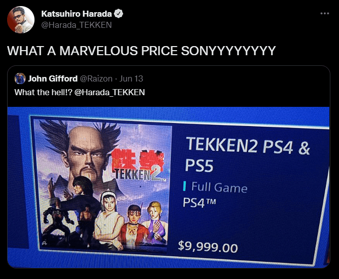 Tekken 2 PS1 được bán với giá ‘cắt cổ’ hơn 200 triệu đồng trên PlayStaytion Store