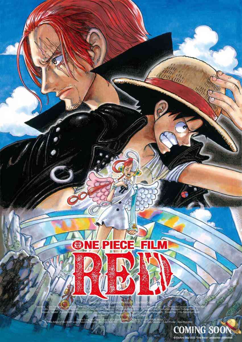 Thời điểm phát hành của One Piece Film: Red ở Nhật Bản và trên toàn cầu được hé lộ