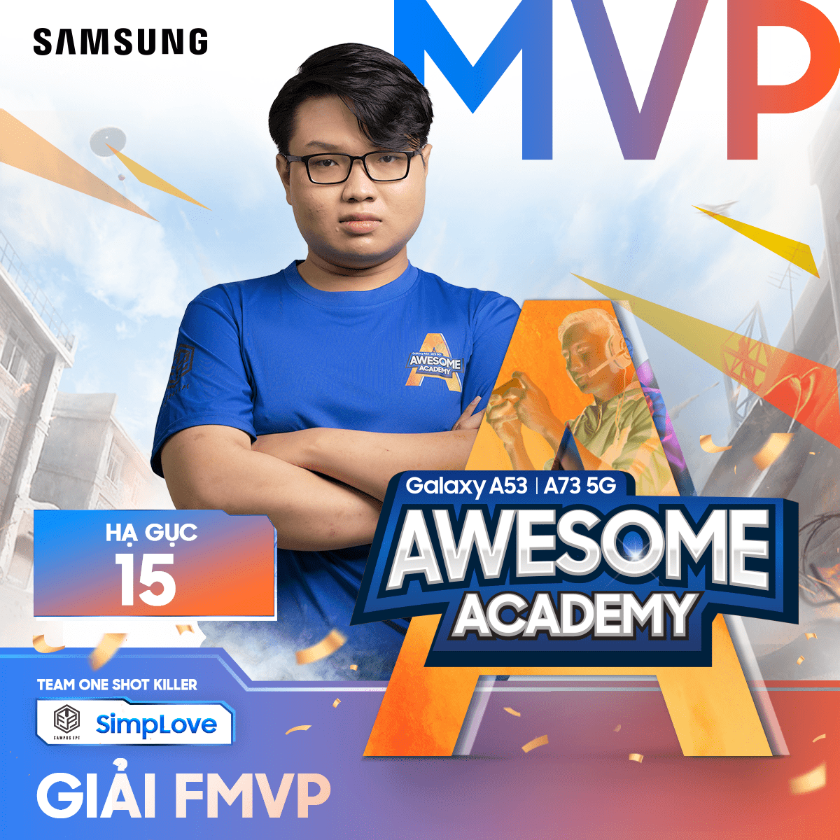 Samsung Awesome Academy vinh danh ‘chiến thần’ One Shot Killer