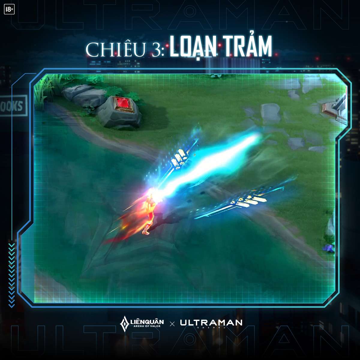 Ultraman chính thức trở lại Liên Quân Mobile