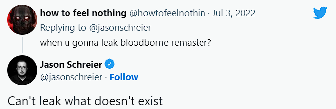 Bloodborne Remaster sẽ không sớm xuất hiện