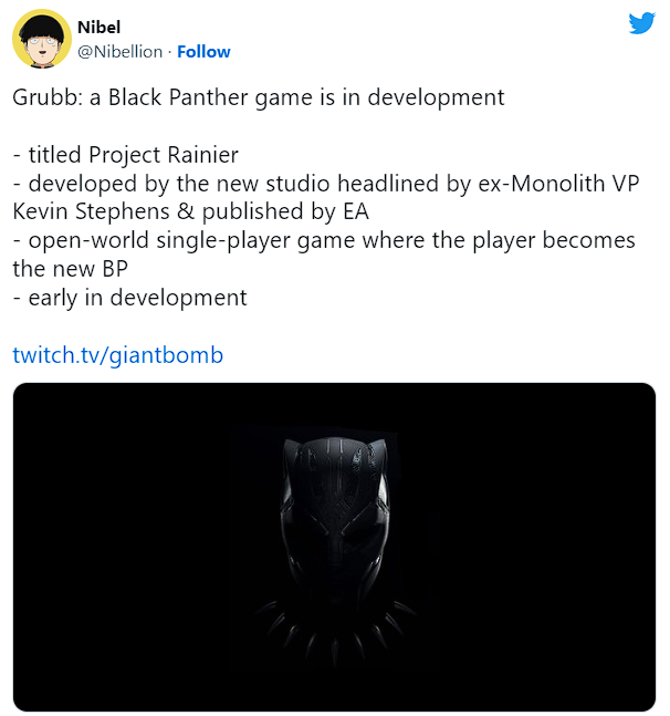Tựa game Black Panther đang được phát triển sẽ thuộc thể loại thế giới mở?