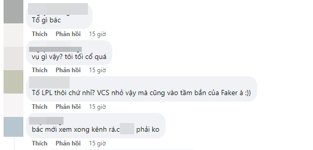 Một số bình luận của cộng đồng LoL Việt Nam.