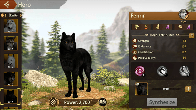 Wolf Game The Wild Kingdom lấy bối cảnh thiên nhiên hoang dã tráng lệ