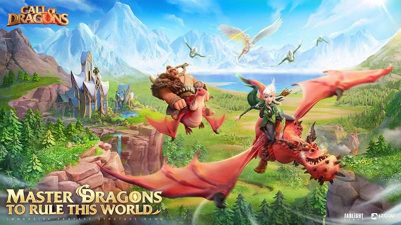 Call of Dragons - Game SLG của Farlight Games vừa mở báo danh
