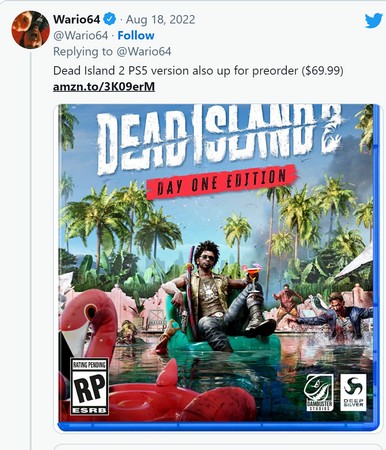 Dead Island 2 bất ngờ bị lộ thông tin cùng hình ảnh mới về tựa game trên Amazon