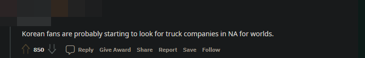 Fan Hàn chắc đang bắt đầu tìm kiếm những công ty xe tải bên Bắc Mỹ rồi