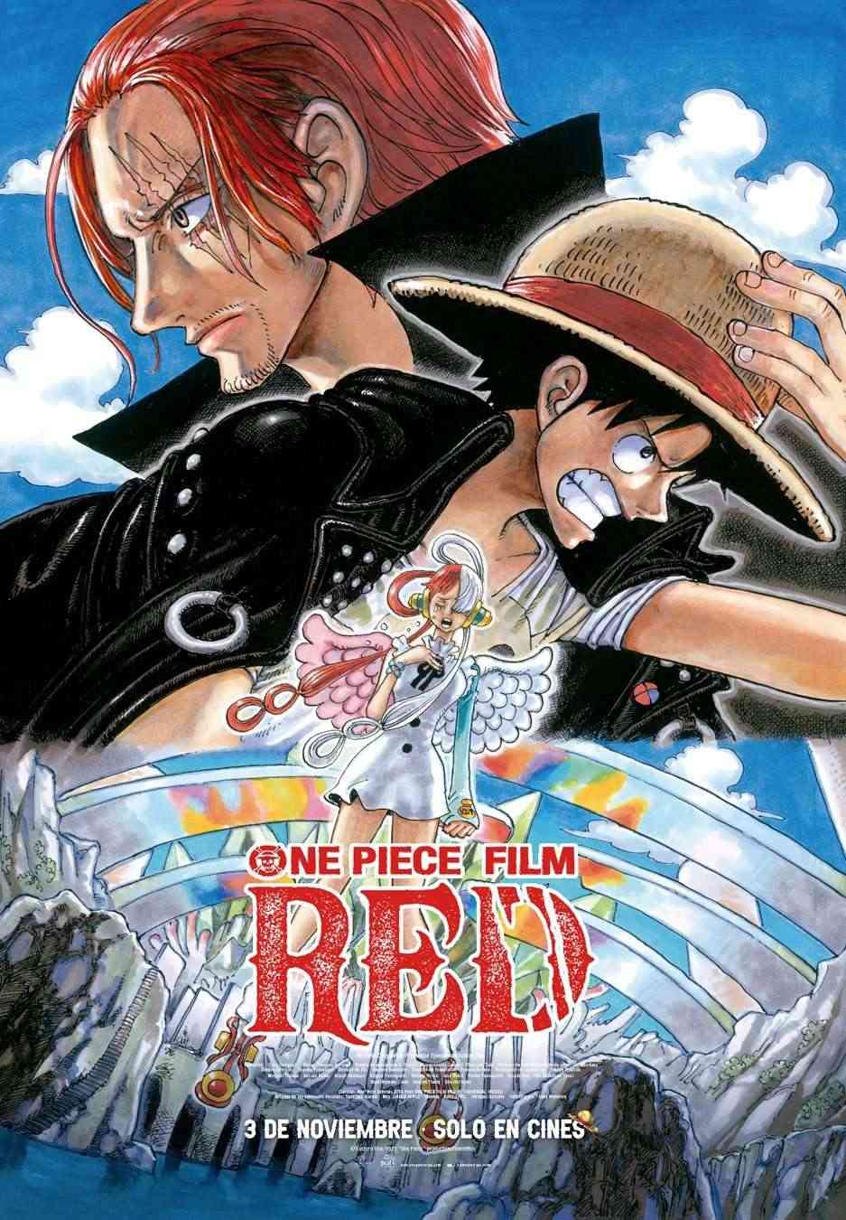 One Piece Film Red trở thành tác phẩm có doanh thu đứng đầu Nhật Bản trong năm 2022