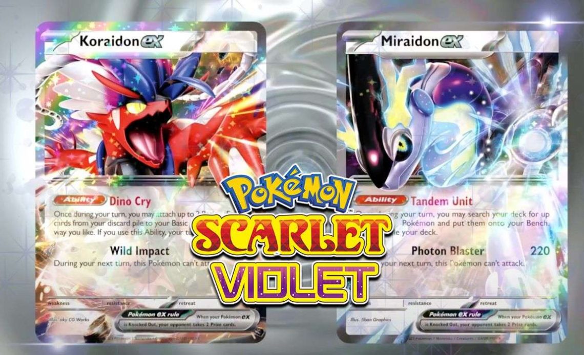 Pokémon Trading Card Game: Thẻ Scarlet and Violet đầu tiên ra mắt vào tháng 1
