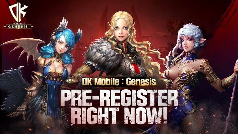 DK Mobile Genesis thuộc thể loại nhập vai MMORPG 3D mở đăng ký trước phiên bản quốc tế ngày 24/09.