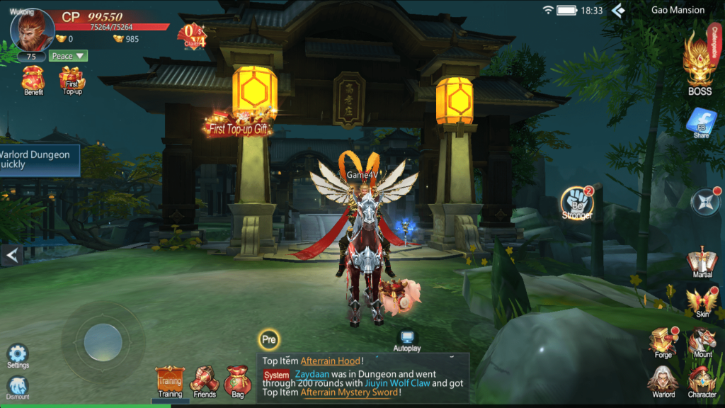 Đánh giá chi tiết Blade Origin Oriental fantasy – MMORPG chủ đề huyền huyễn mới phát hành