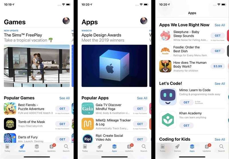 Doanh thu của App Store gấp đôi Google Play