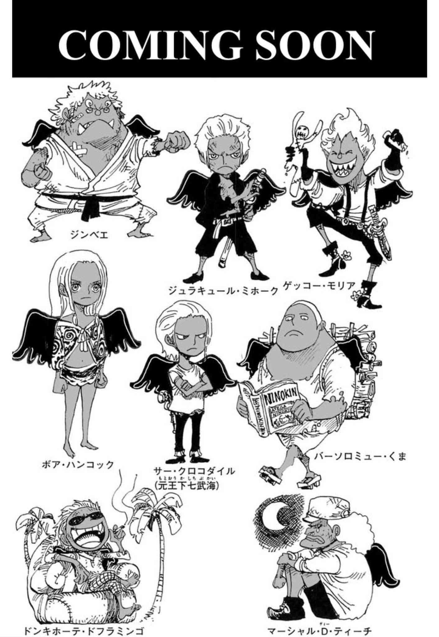Đâu là niềm cảm hứng để tác giả Oda tạo nên các Seraphim trong One Piece