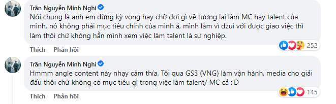 MC Minh Nghi sẽ không trở lại sân khấu VCS vì lý do này