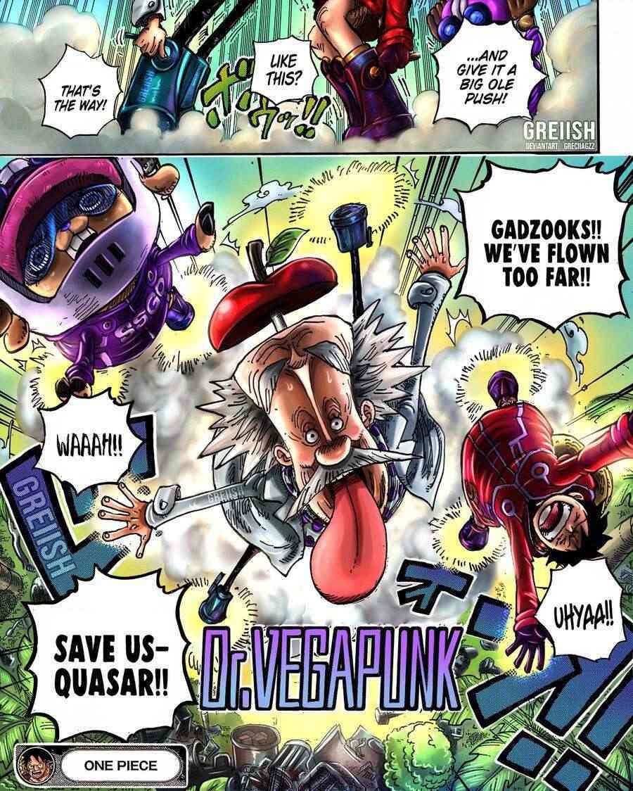 Nhân vật Vegapunk vô One Piece được lấy hứng thú kể từ Albert Einstein