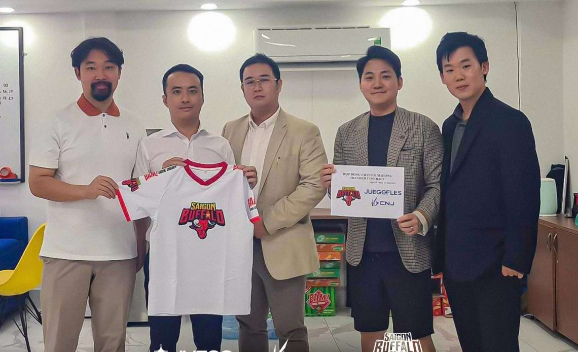 Saigon Buffalo được mua lại bởi tổ chức JUEGO và có thể đổi tên thành CNJ esports