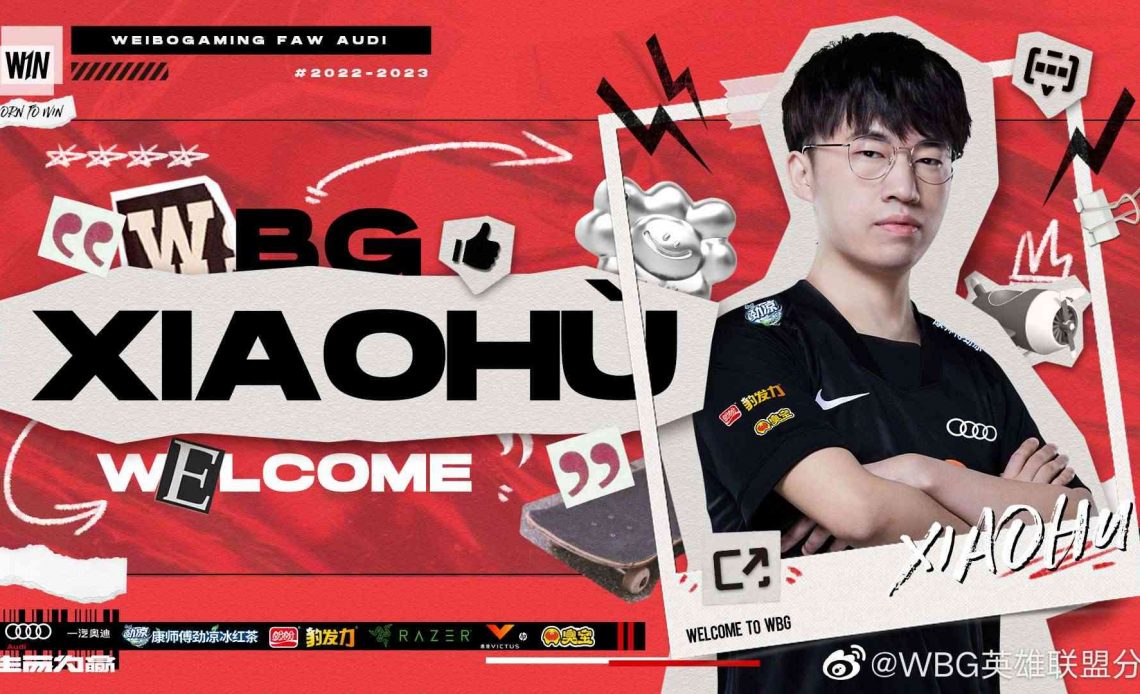 Xiaohu chính thức chia tay RNG sau 7 năm gắn bó, gia nhập WBG