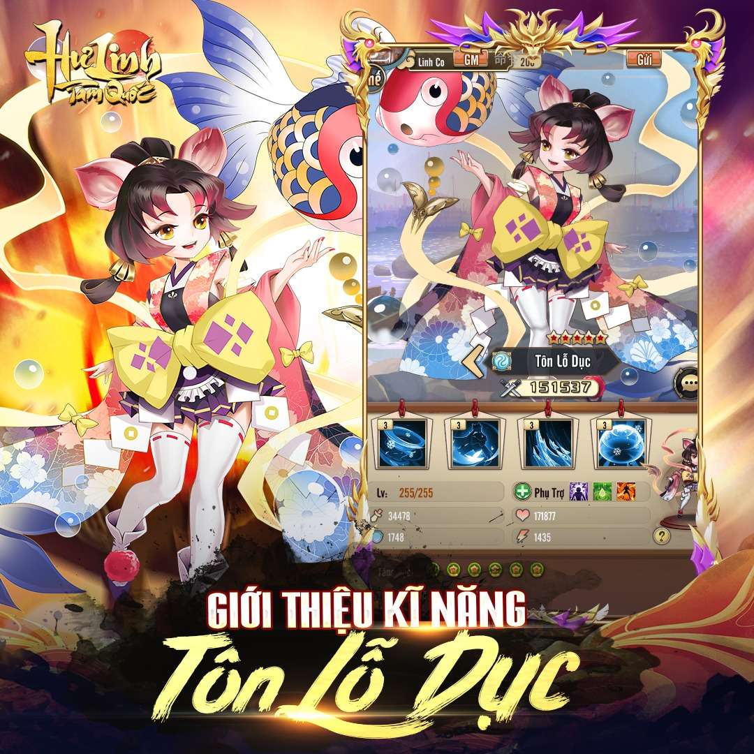 SharingFunVN tặng giftcode Hư Linh Tam Quốc mừng game update 17/12