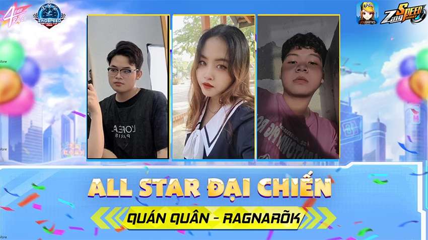 ZingSpeed ​​​​Mobile – 4 years old birthday is different with attractive matches from Showmatch All Star Dai Chien