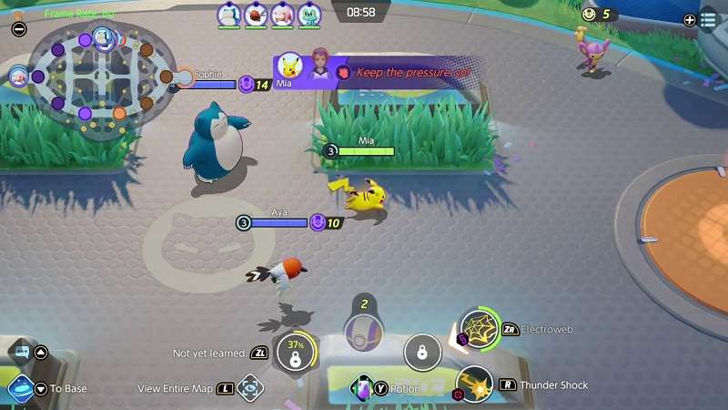 Pokémon Unite là một trong số những game được cấp phép phát hành.