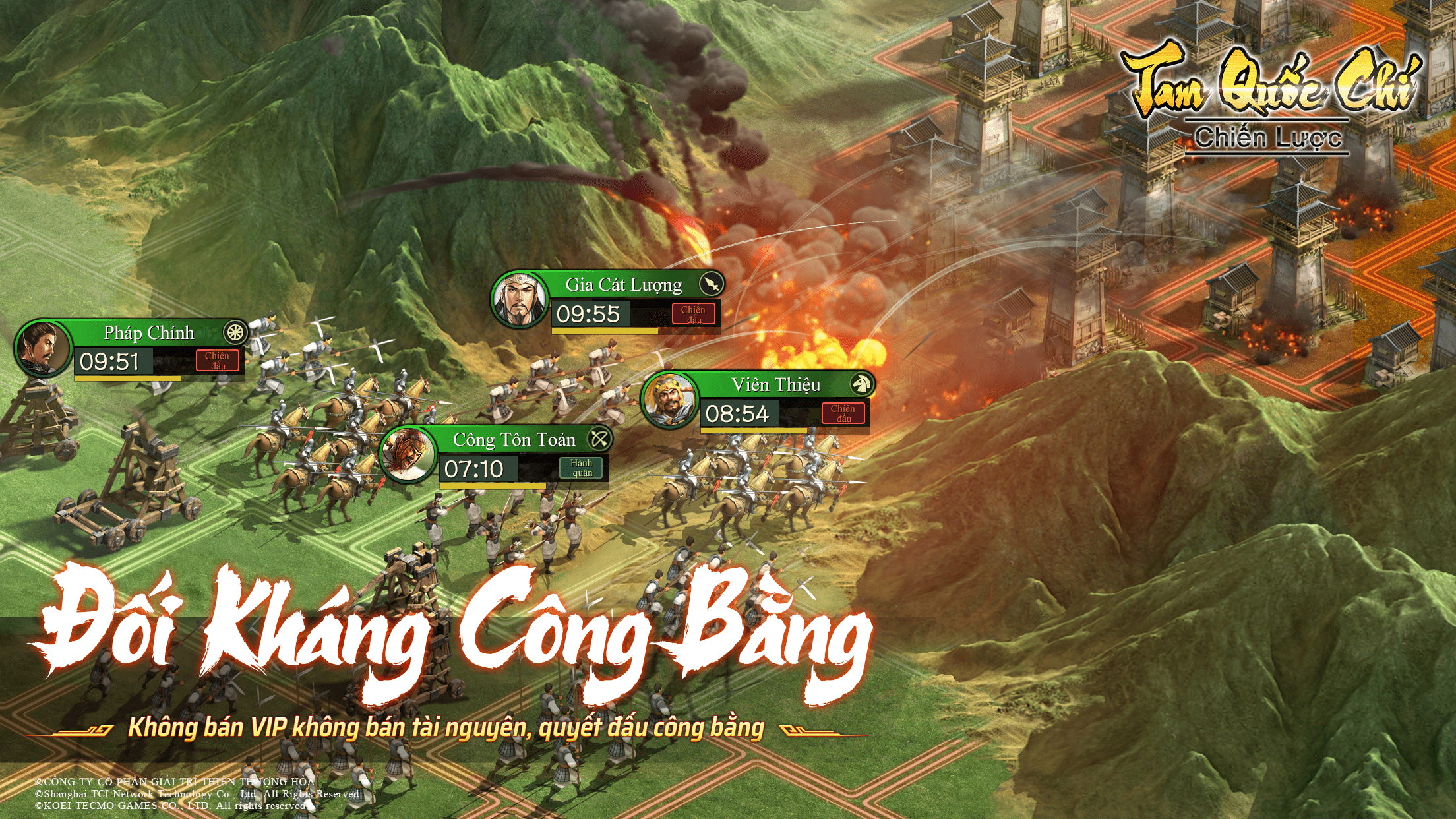 Tam Quốc Chí – Chiến Lược chính thức Open Beta, võ đài mưu lược chân chính chờ người chơi tham chiến