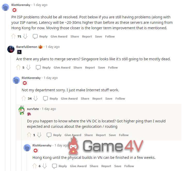 LMHT: Riot Games giải thích lý do server Việt Nam ping cao hơn bình thường