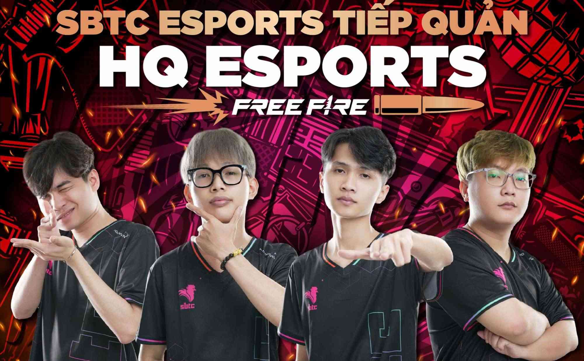 SBTC Esports officially entered Free Fire with the defending champion lineup of VFL